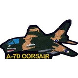 Eagle Emblems PM0183 Patch-Usaf, A-7D Corsair (4