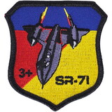 Eagle Emblems PM0192 Patch-Usaf, Sr-71, Shield (3