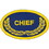 Eagle Emblems PM0199 Patch-Oval, Chief (3-1/2")