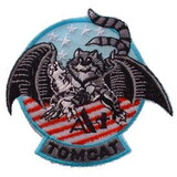 Eagle Emblems PM0205 Patch-Usn, Tomcat, A+ (3-1/2