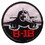 Eagle Emblems PM0214 Patch-Usaf, B-01B Bomber (3")