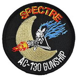 Eagle Emblems PM0221 Patch-Usaf, Spectre, Ac-130 (3
