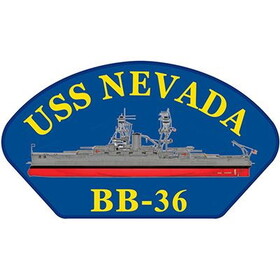Eagle Emblems PM0225 Patch-Uss,Nevada (5-1/4"x3")
