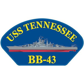 Eagle Emblems PM0229 Patch-Uss,Tennessee (5-1/4"x3")