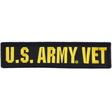 Eagle Emblems PM0240 Patch-Army, Tab, Us.Army (Gld/Blk) (1-1/4
