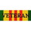 Eagle Emblems PM0252 Patch-Vietnam,Svc.Ribbon VETERAN, (4-1/4"x1-1/2")