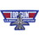Eagle Emblems PM0259 Patch-Usn,Top Gun,Jet Top (4-1/2")