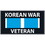 Eagle Emblems PM0271 Patch-Korea, War Veteran (4"X2-1/8")