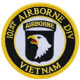 Eagle Emblems PM0275 Patch-Vietnam,Army,101St Abn (3-1/16
