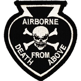 Eagle Emblems PM0276 Patch-Death From Above (3-1/8")