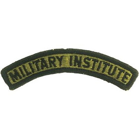 Eagle Emblems PM0284 Patch-Army,Tab,Milt.Institute (4")
