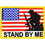 Eagle Emblems PM0287 Patch-Usa, Stand By Me (3-3/8")