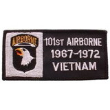 Eagle Emblems PM0306 Patch-Viet,Bdg,Army,101St 1967-1972, (4-1/8