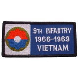 Eagle Emblems PM0310 Patch-Viet, Bdg, Army, 009Th 1966-1969 (4-1/4