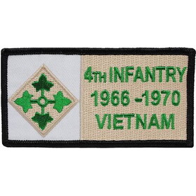 Eagle Emblems PM0311 Patch-Viet,Bdg,Army,004Th (4-1/8"x2")