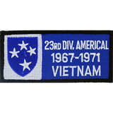 Eagle Emblems PM0314 Patch-Viet, Bdg, Army, 023Rd 1967-1971 (4-1/4