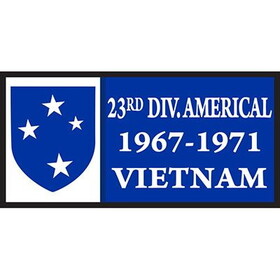 Eagle Emblems PM0314 Patch-Viet,Bdg,Army,023Rd (4-1/8"x2")