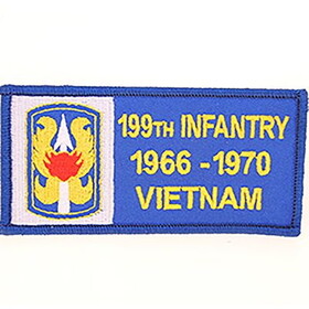 Eagle Emblems PM0318 Patch-Viet,Bdg,Army,199Th 1966-1970, (4-1/8"x2")