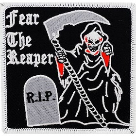 Eagle Emblems PM0333 Patch-Fear The Reaper (3-1/8")