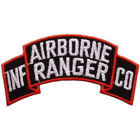 Eagle Emblems PM0334 Patch-Army,Tab,Ranger Abn (3-3/4"x1-1/4")