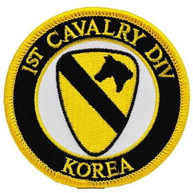 Eagle Emblems PM0335 Patch-Korea,Army,001St Cav (3-1/16")