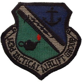Eagle Emblems PM0373 Patch-Usaf,143Rd Tact.Air (SUBDUED), (3")
