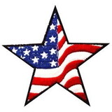 Eagle Emblems PM0381 Patch-Usa, Stars & Stripes Wavy (3