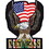 Eagle Emblems PM0410 Patch-Dest.Storm Eagle (4")