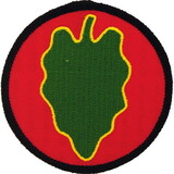 Eagle Emblems PM0418 Patch-Army, 024Th Inf.Div. (3