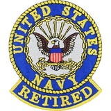 Eagle Emblems PM0421 Patch-Usn Logo, Retired (3