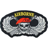 Eagle Emblems PM0423 Patch-Skull,Abn (4-1/8