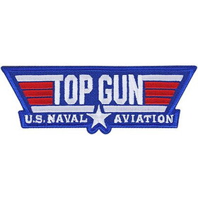 Eagle Emblems PM0438 Patch-Usn,Top Gun Logo (4-1/4")