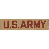 Eagle Emblems PM0442 Patch-Army,Tab,Us.Army (DESERT) Printed, (4-1/2