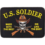 Eagle Emblems PM0464 Patch-Mess W/Best Soldier (4