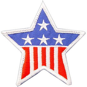 Eagle Emblems PM0495 Patch-Usa,Stars &Amp; Stripes (3")