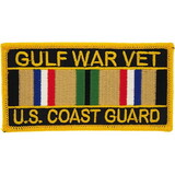 Eagle Emblems PM0499 Patch-Gulf War, Vet, Uscg Svc.Ribbon (4