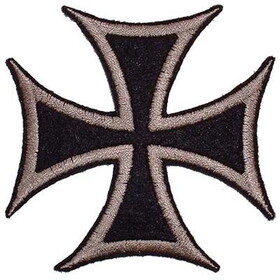 Eagle Emblems PM0521 Patch-Iron Cross (3")