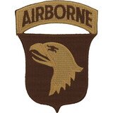 Eagle Emblems PM0535 Patch-Army, 101St A/B Div. (Desert) (3