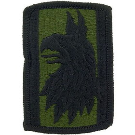 Eagle Emblems PM0545 Patch-Army,470Th Milt.Int (SUBDUED), (3")