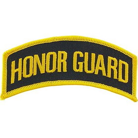 Eagle Emblems PM0587 Patch-Honor Guard Tab (GLD/BLK), (4")