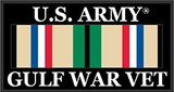 Eagle Emblems PM0590 Patch-Gulf War, Vet, Army (Desert) Ribbon (4