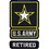Eagle Emblems PM0595 Patch-Army Logo,Retired (2 PC), (4-1/8")