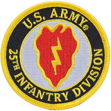 Eagle Emblems PM0598 Patch-Army, 025Th Inf.Div. (Desert) (3-1/8