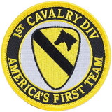 Eagle Emblems PM0600 Patch-Army, 001St Cav.Div. (Desert) (3-1/2