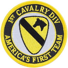 Eagle Emblems PM0600 Patch-Army,001St Cav Div (03) (3-1/16")