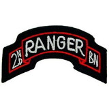 Eagle Emblems PM0610 Patch-Army,Tab,Ranger.02Nd (CLR), (3-5/8