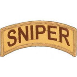 Eagle Emblems PM0612 Patch-Army, Tab, Sniper (Desert) (4