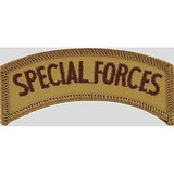 Eagle Emblems PM0620 Patch-Spec,Forces,Tab (DESERT), (3