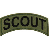 Eagle Emblems PM0624 Patch-Army, Tab, Scout (Subdued) (4