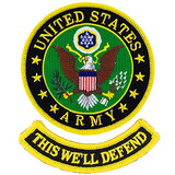 Eagle Emblems PM0633 Patch-Army Symbol, This We'Ll Defend (3-5/8